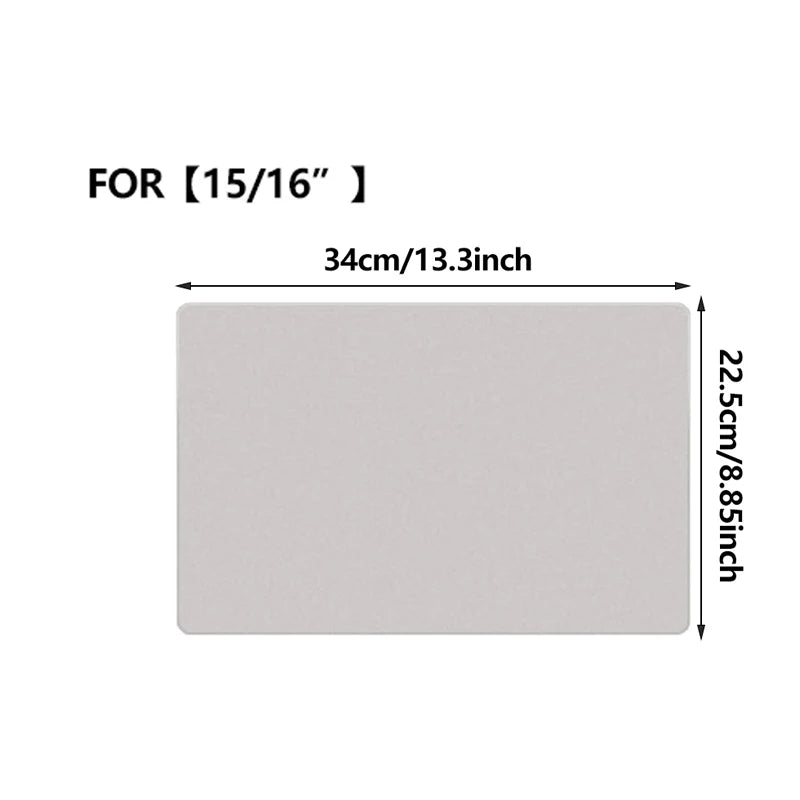Ultra-Soft Microfiber Keyboard Cover & Screen Cleaning Cloth for Laptops