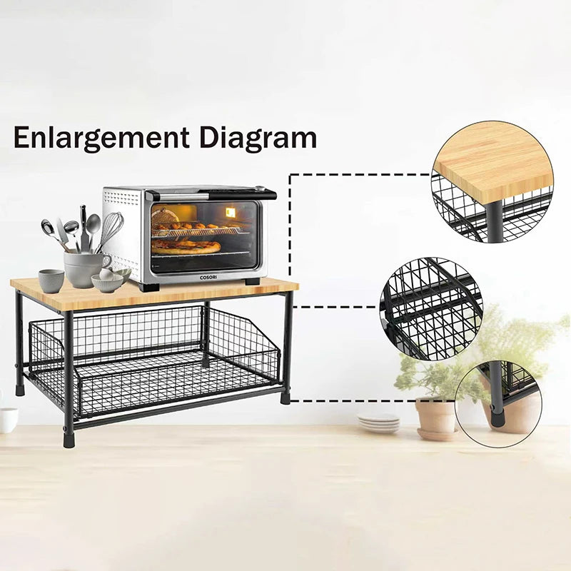 Countertop Storage Shelf Organizer