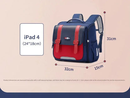 Kids Children Horizontal  Large Capacity Lightweight Waterproof School Backpack Daypack Bag Rucksack Primary Students Schoolbag