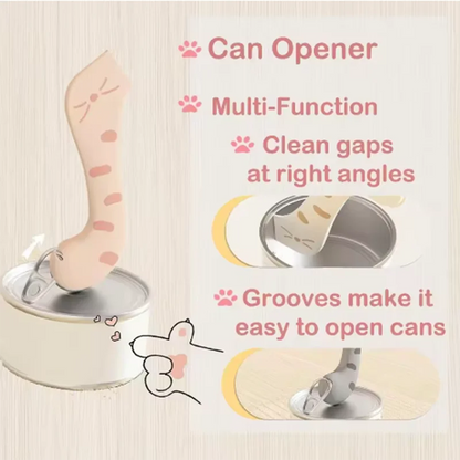 Cat Food Can Spoon & Fresh Keeping Lid