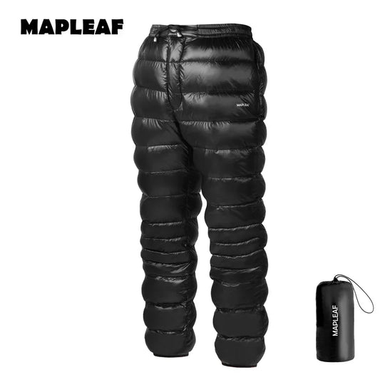 Ultralight Down Pants – 800FP Warm Waterproof Hiking Trousers