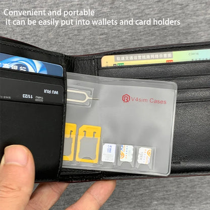 Portable SIM & Memory Card Storage Case