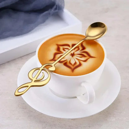 Musical Note Stainless Steel Spoon & Fork Set