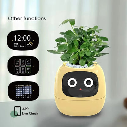 Smart Interactive Plant Companion Pot