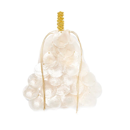 Luxury Beaded Shell Evening Handbag