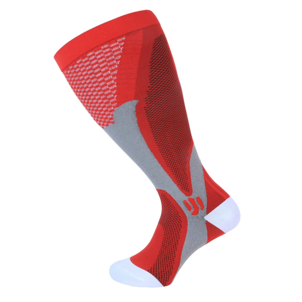 Plus Size Wide Calf Compression Socks