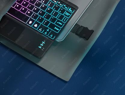 Wireless Bluetooth Keyboard with Touchpad