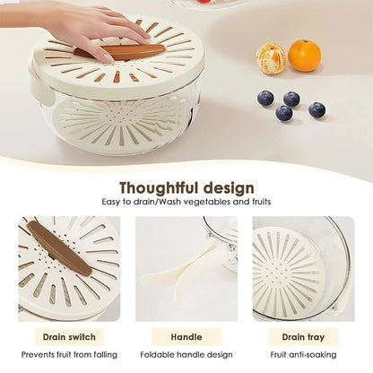 2-in-1 Fruit Strainer Bowl