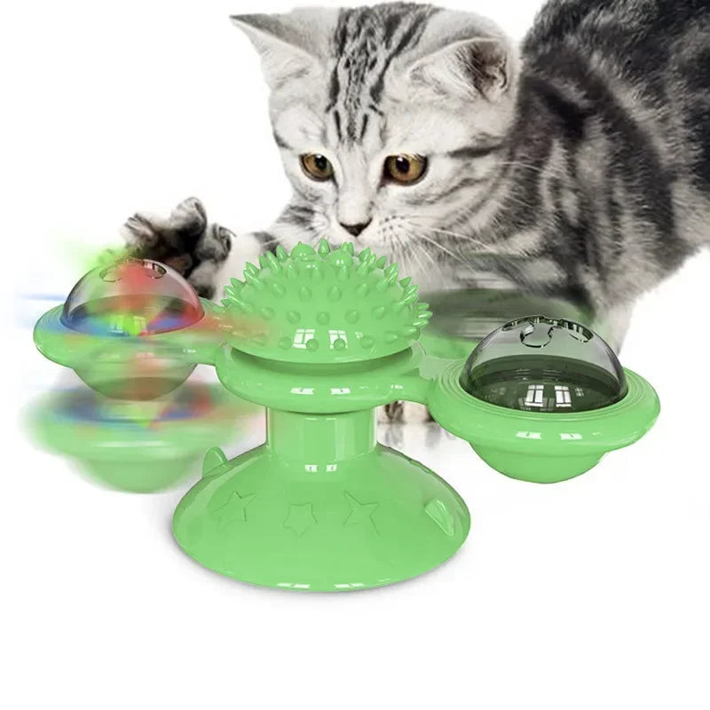 Spinning Cat Windmill Toy