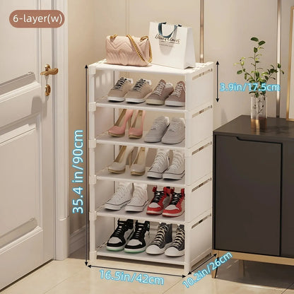 Space-Saving Shoe Rack