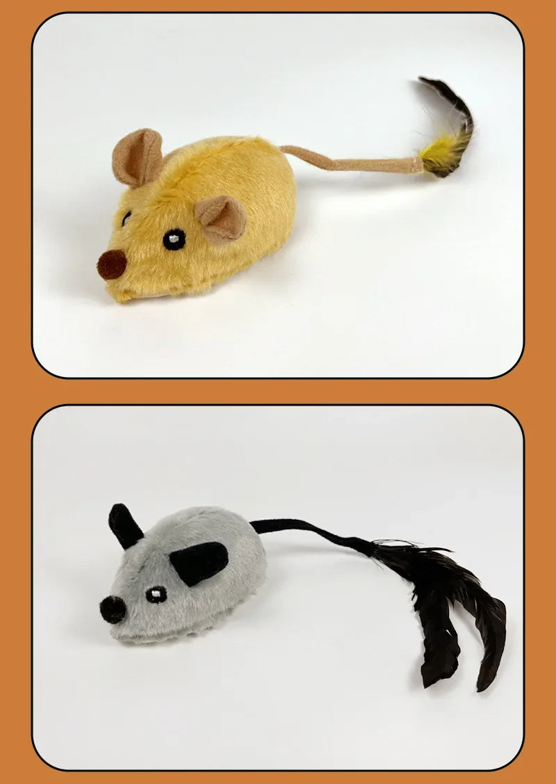 Interactive Moving Mouse Cat Toy