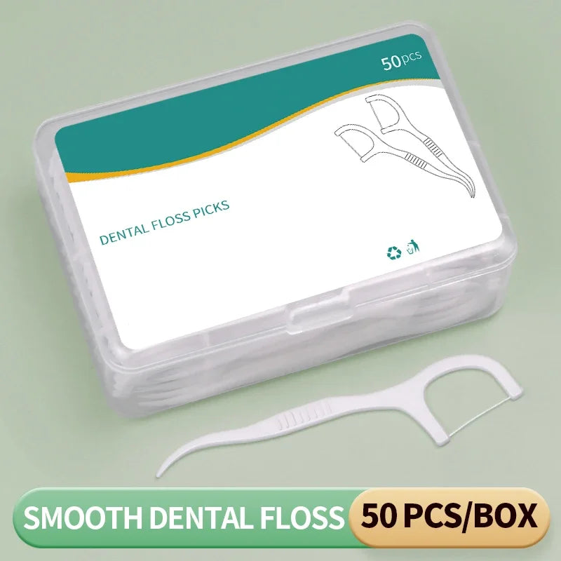 Disposable Dental Floss Sticks