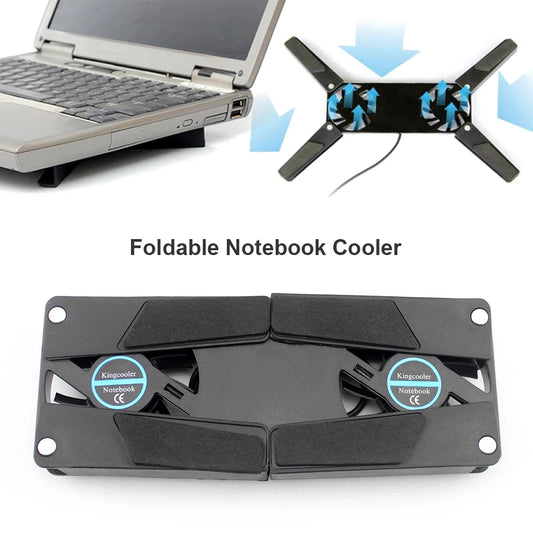 USB Laptop Cooling Pad with Dual Fans