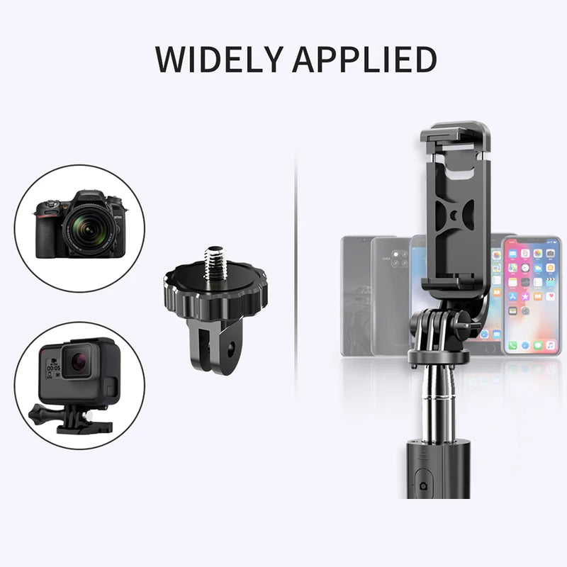 4 In1 Wireless Bluetooth Selfie Stick Tripod Phone Stand