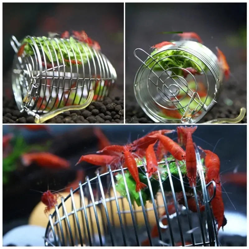 Stainless Steel Shrimp Feeding Dish