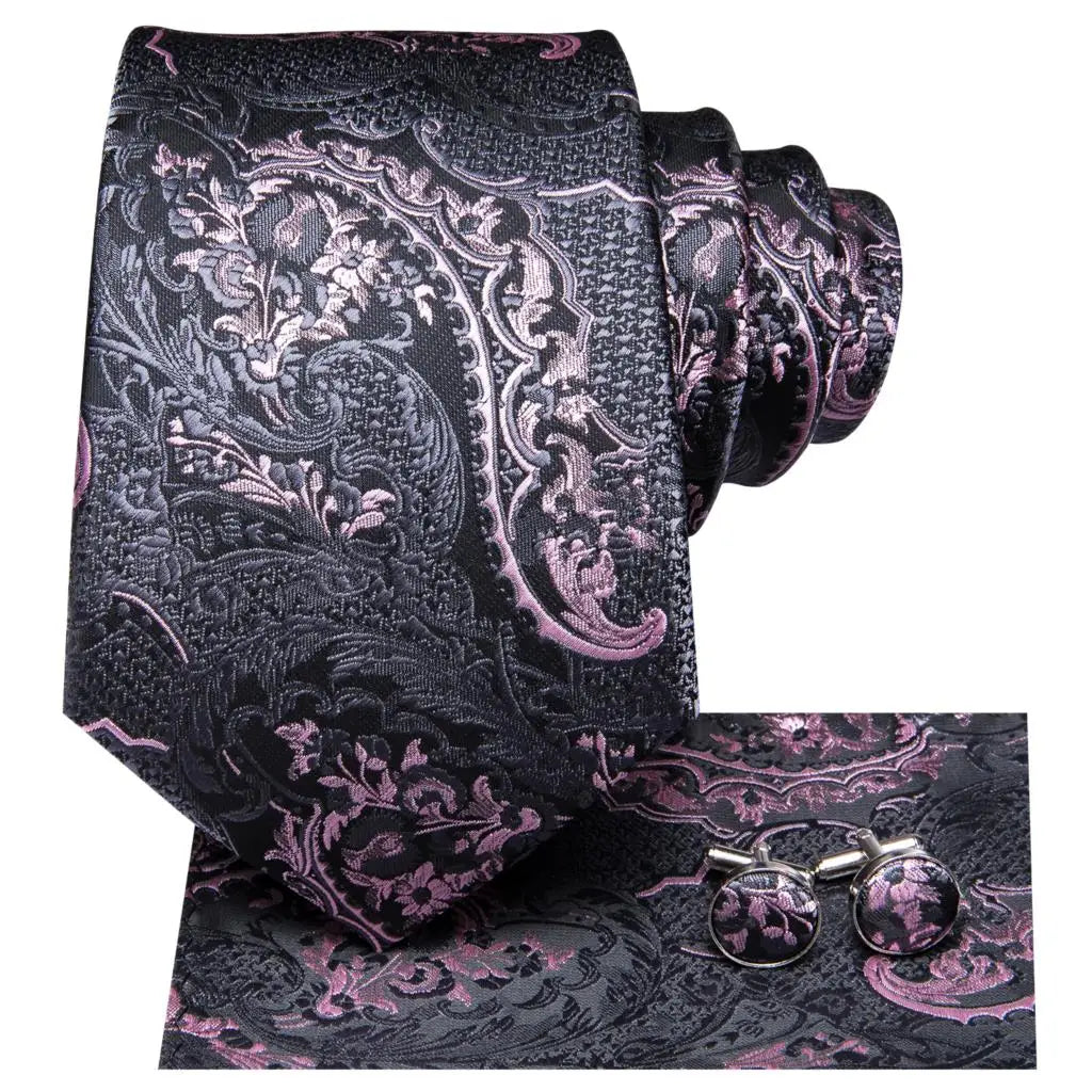 Hi-Tie Silk Men's Tie Set