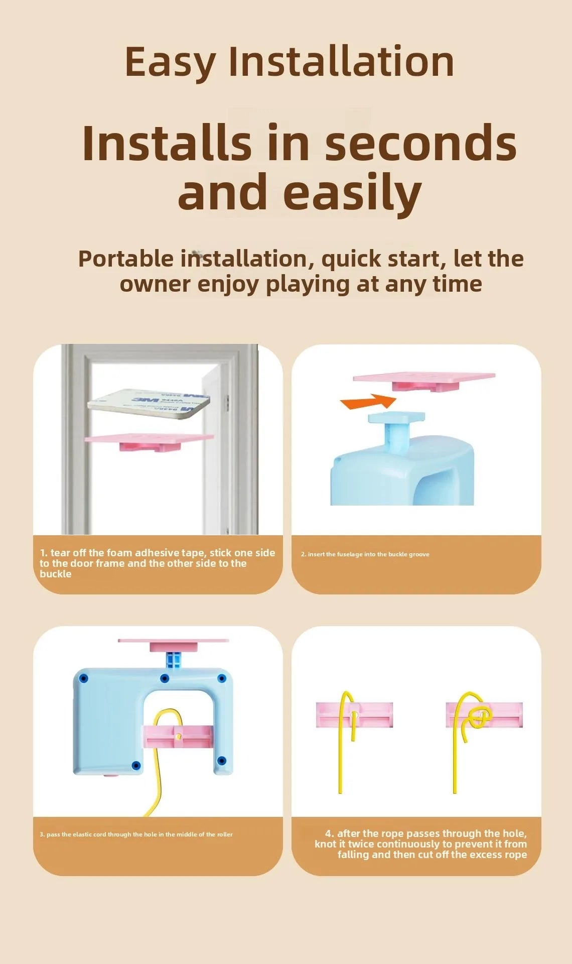 Smart Hanging Interactive Cat Toy