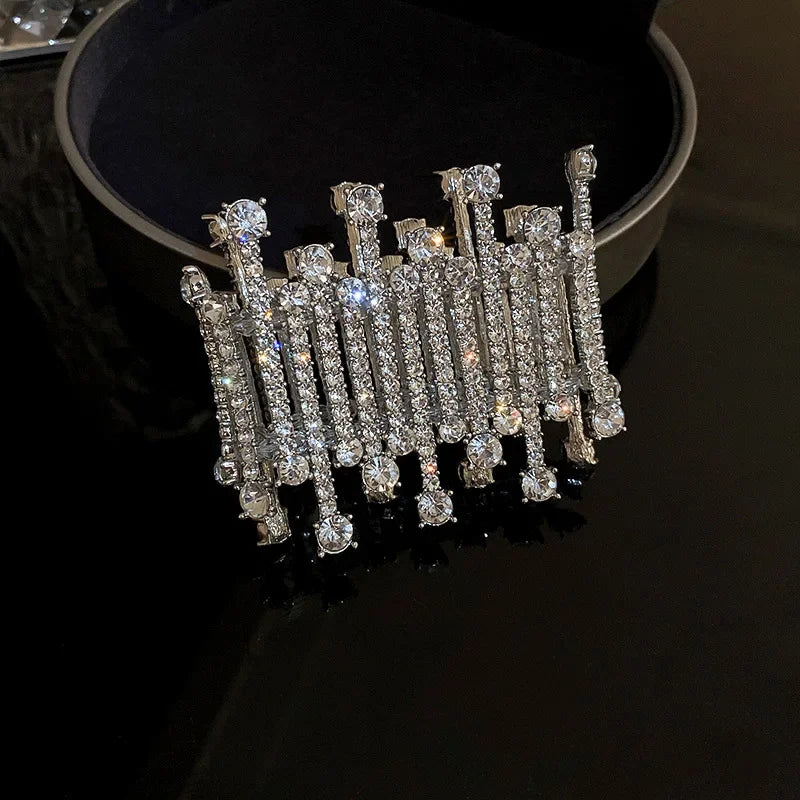 Geometric Crystal Adjustable Bracelet