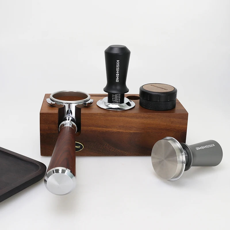 30lb Calibrated Coffee Tamper with Double Spring for Espresso Portafilters