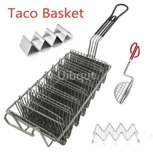Stainless Steel Taco & Food Serving Rack