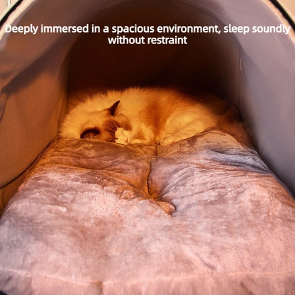 Enclosed Winter Warm Pet Bed House