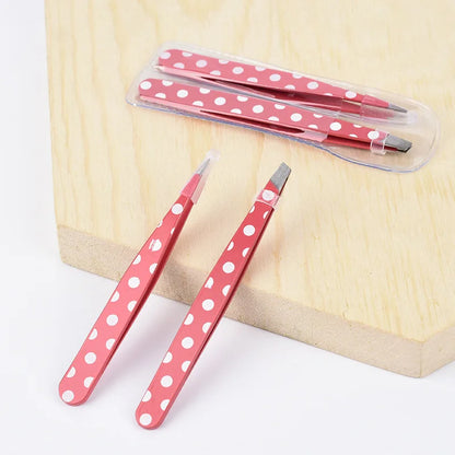 Mini Stainless Steel Eyebrow Tweezers