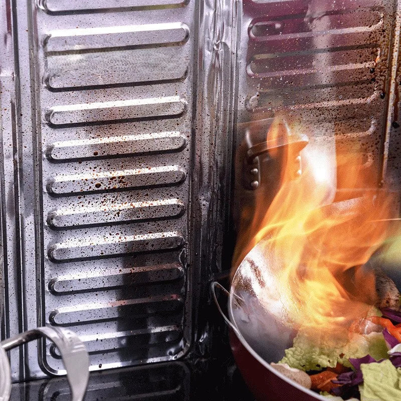 1/2 Pcs Outdoor Stove Windscreen Foldable Aluminum Foil