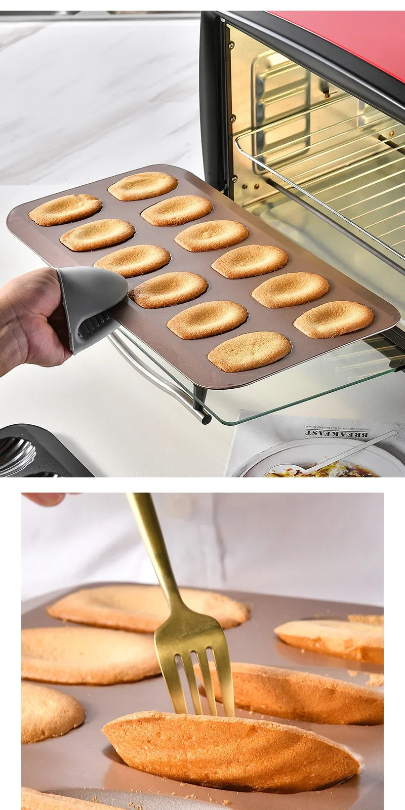 Stainless Steel Madeleine Baking Tray