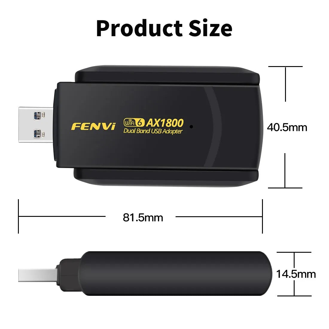 Fenvi 1800Mbps Wireless WiFi Receiver USB