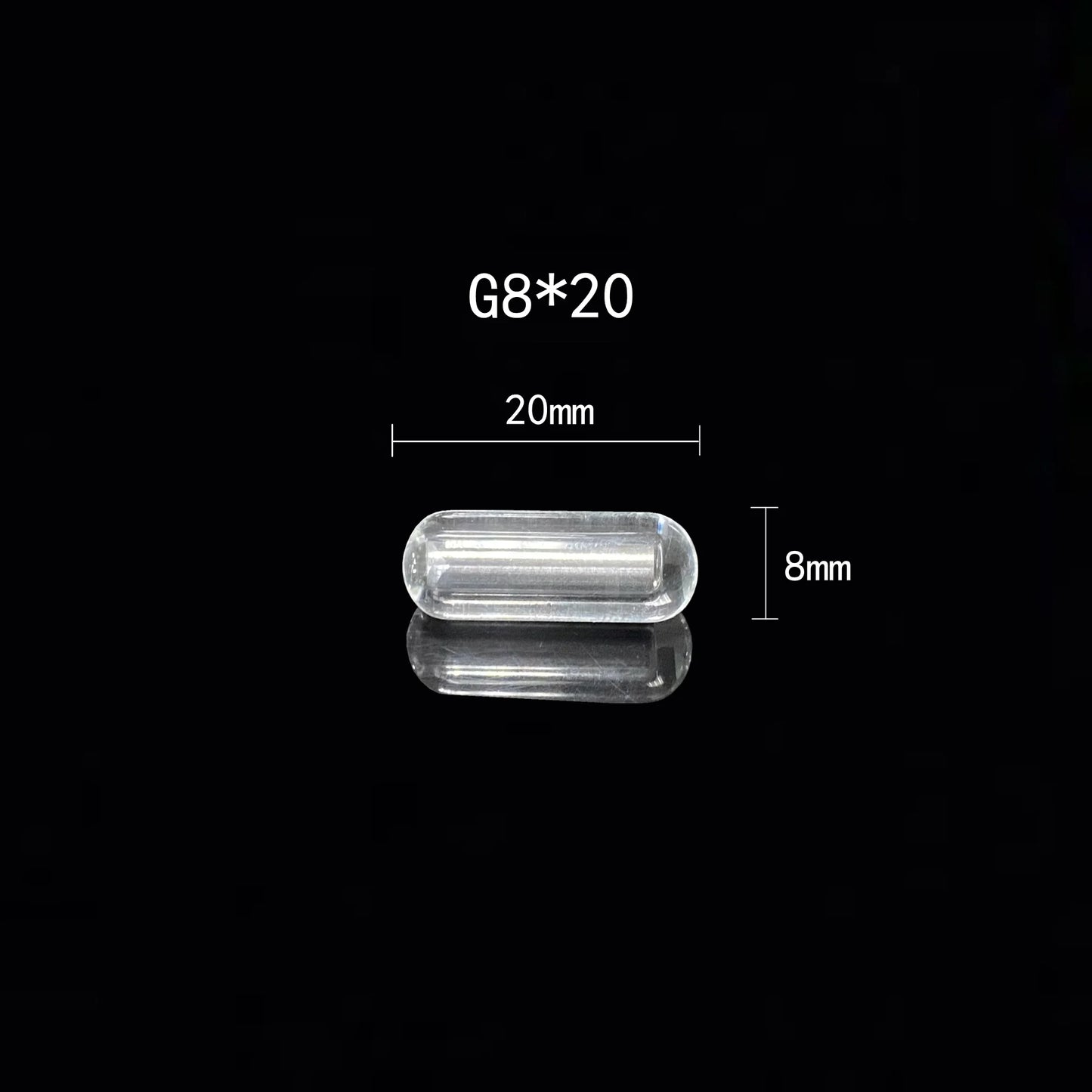 Glass Magnetic Stirrer Bar