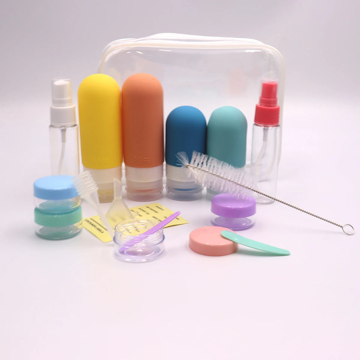 Travel Toiletry Bottle Set