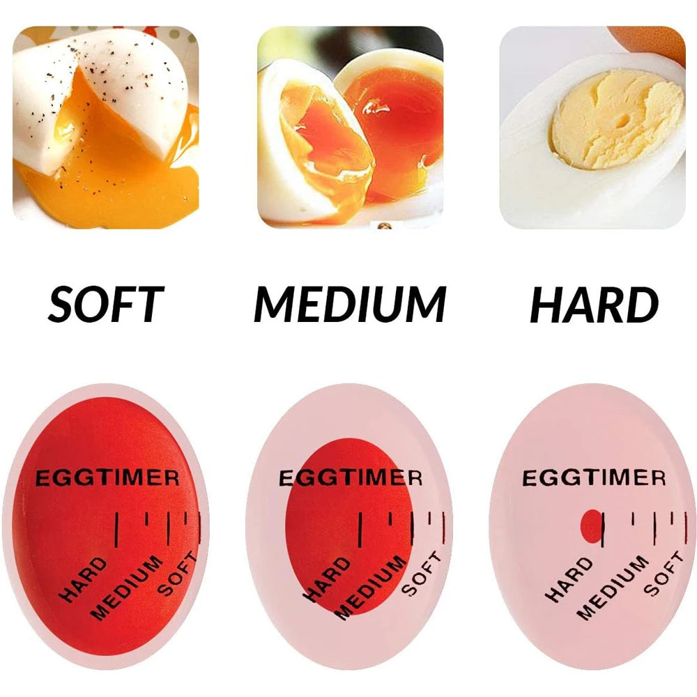 Heat-Sensitive Egg Cooking Indicator Kitchen Gadget