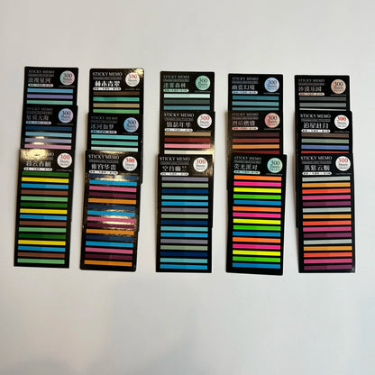 Transparent Sticky Note Tabs – 4500 Self-Adhesive Page Markers