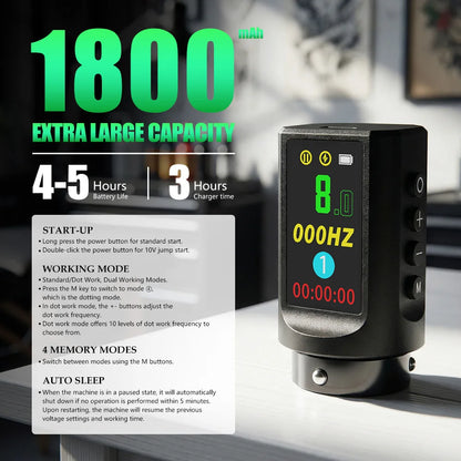 T-Rex Wireless Tattoo Machine Pen Kit