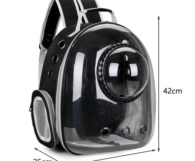 Transparent Space Capsule Pet Carrier Backpack