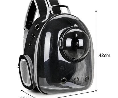 Transparent Space Capsule Pet Carrier Backpack