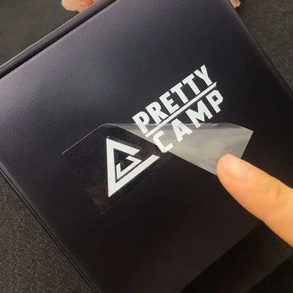 Custom UV DTF 3D Logo Transfer Stickers