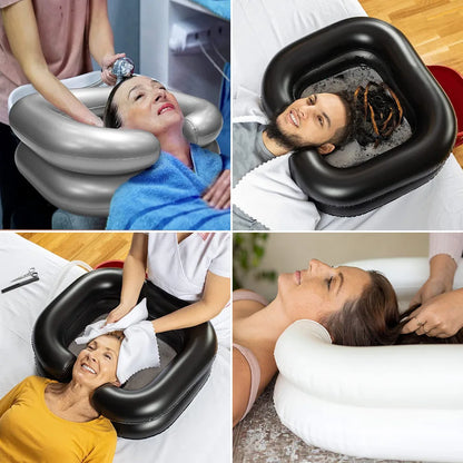 Inflatable Bedside Hair Washing Basin