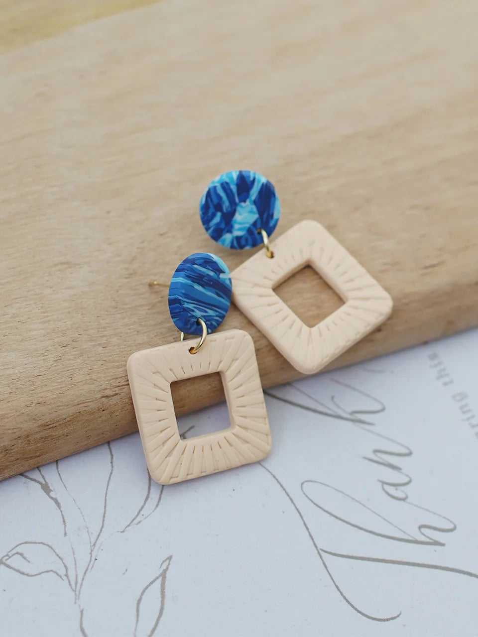 Bohemian Vintage Earthy Tone Earrings