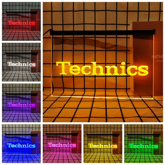 Retro DJ Music LED Neon Wall Sign