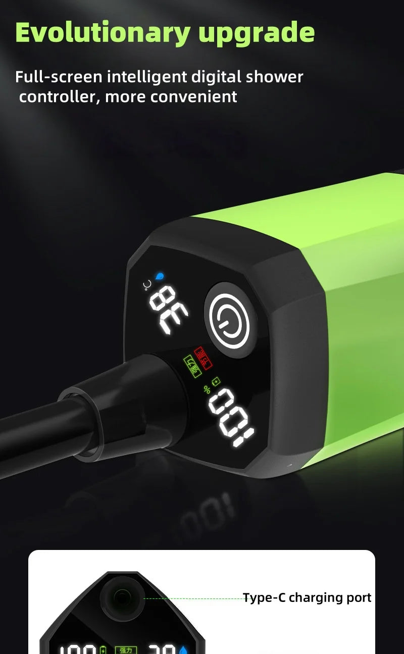 Portable Rechargeable Camping Shower