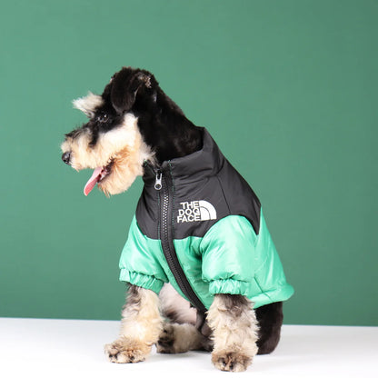 Large Reflective Dog Winter Jacket