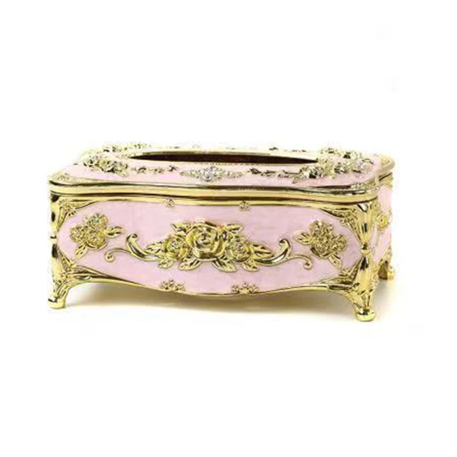 European Luxury Tissue Box Holder