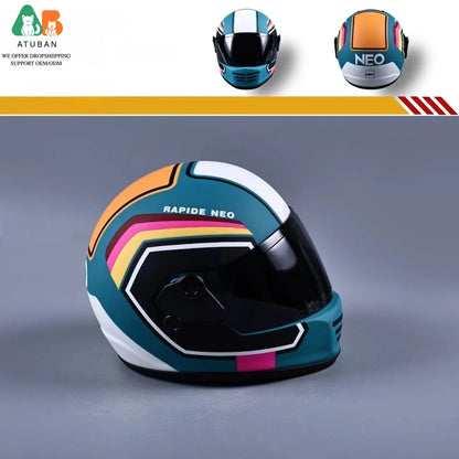 Full Face Decorative Helmet for Small Dogs & Cats