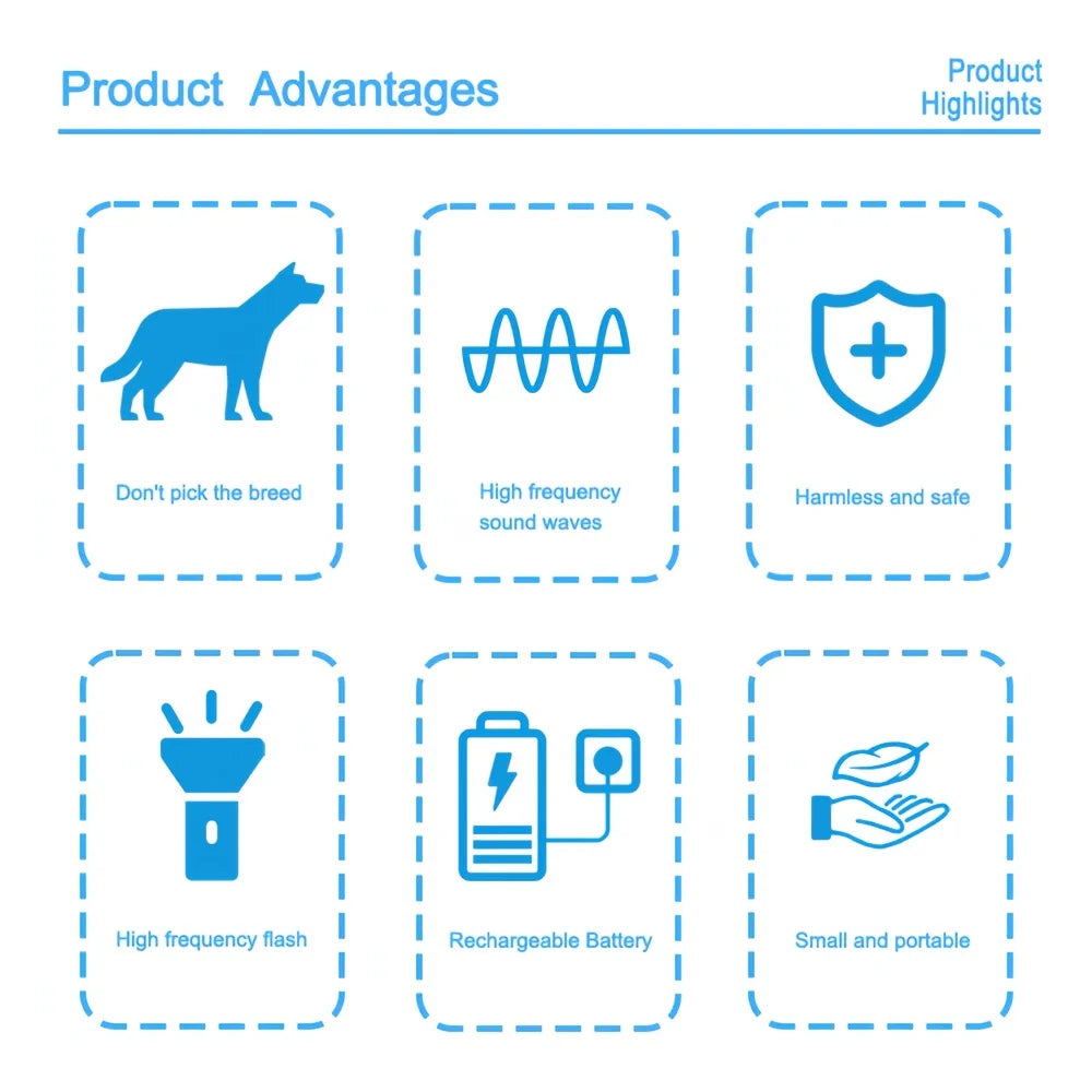 Automatic Ultrasonic Dog Repellent Device