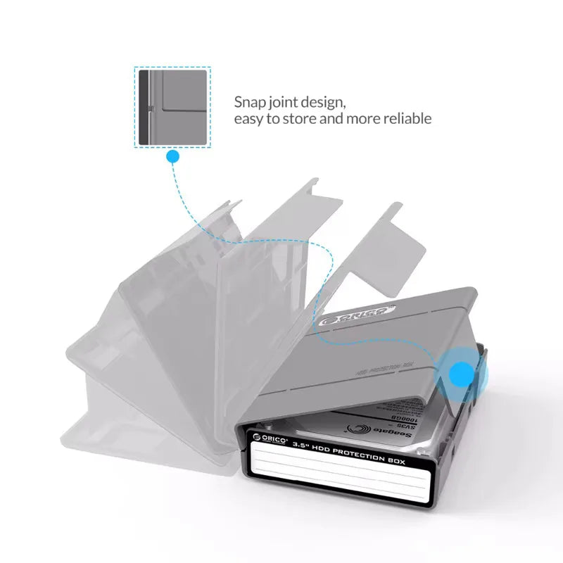 ORICO 3.5” Hard Drive Protective Storage Case