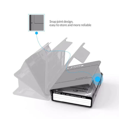 ORICO 3.5” Hard Drive Protective Storage Case