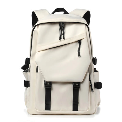 Simple Solid Color Travel Backpack