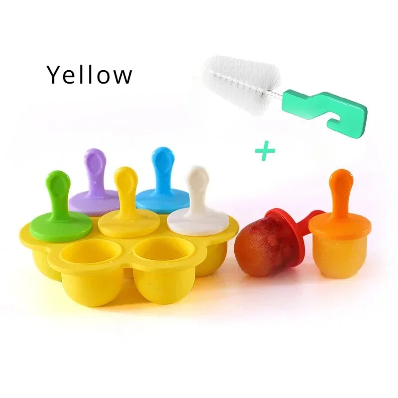 Mini Silicone Popsicle Mould Set