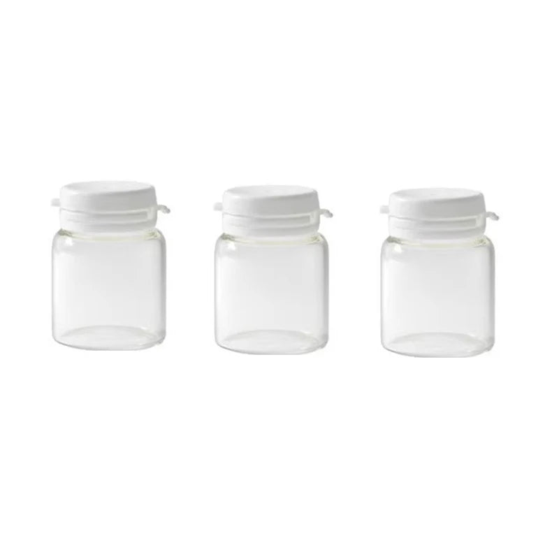 Travel Refillable Cream Containers with Lids
